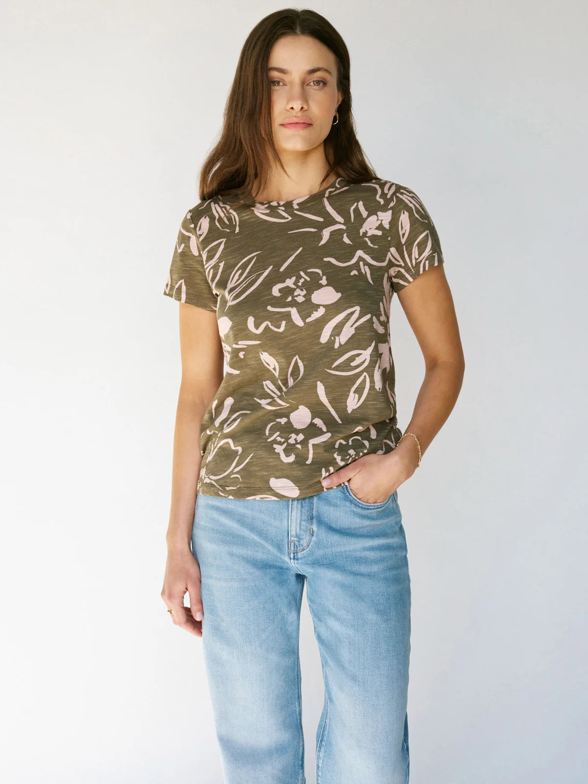 The Perfect Tee in Lush Harmony