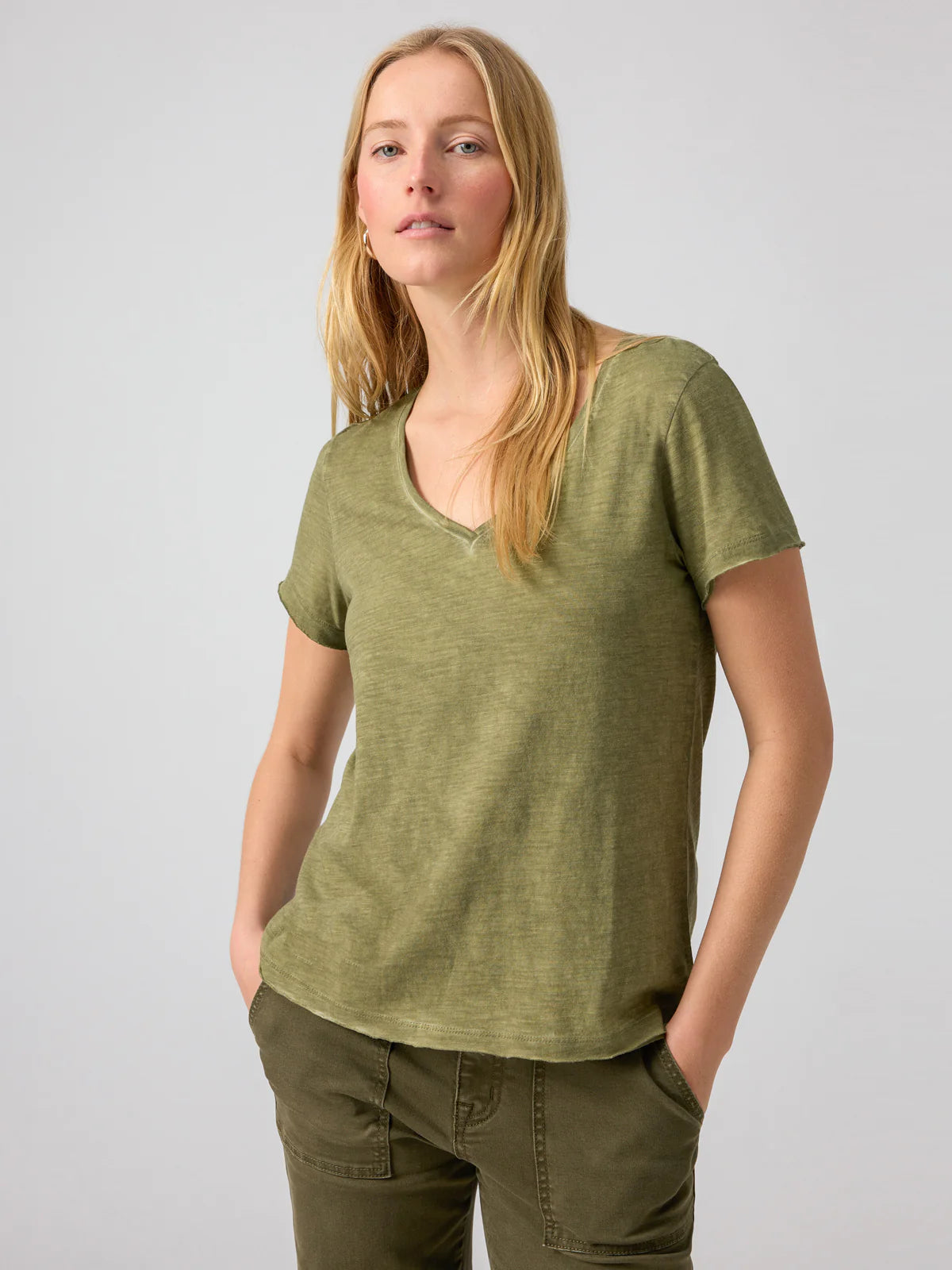 Sanctuary Carefree Tee in Burnt Olive