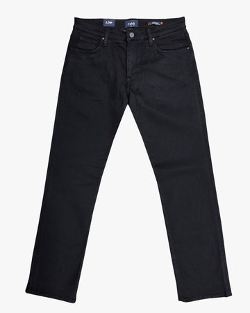 Camino Relaxed Straight Leg Jean in Black Urban