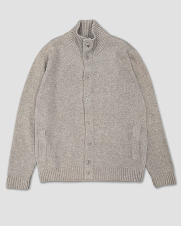Wool Blend Cardigan in Oatmeal