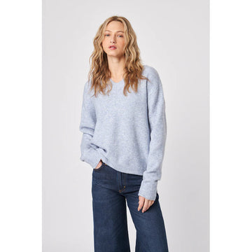 Charlie Sweater in Chambray