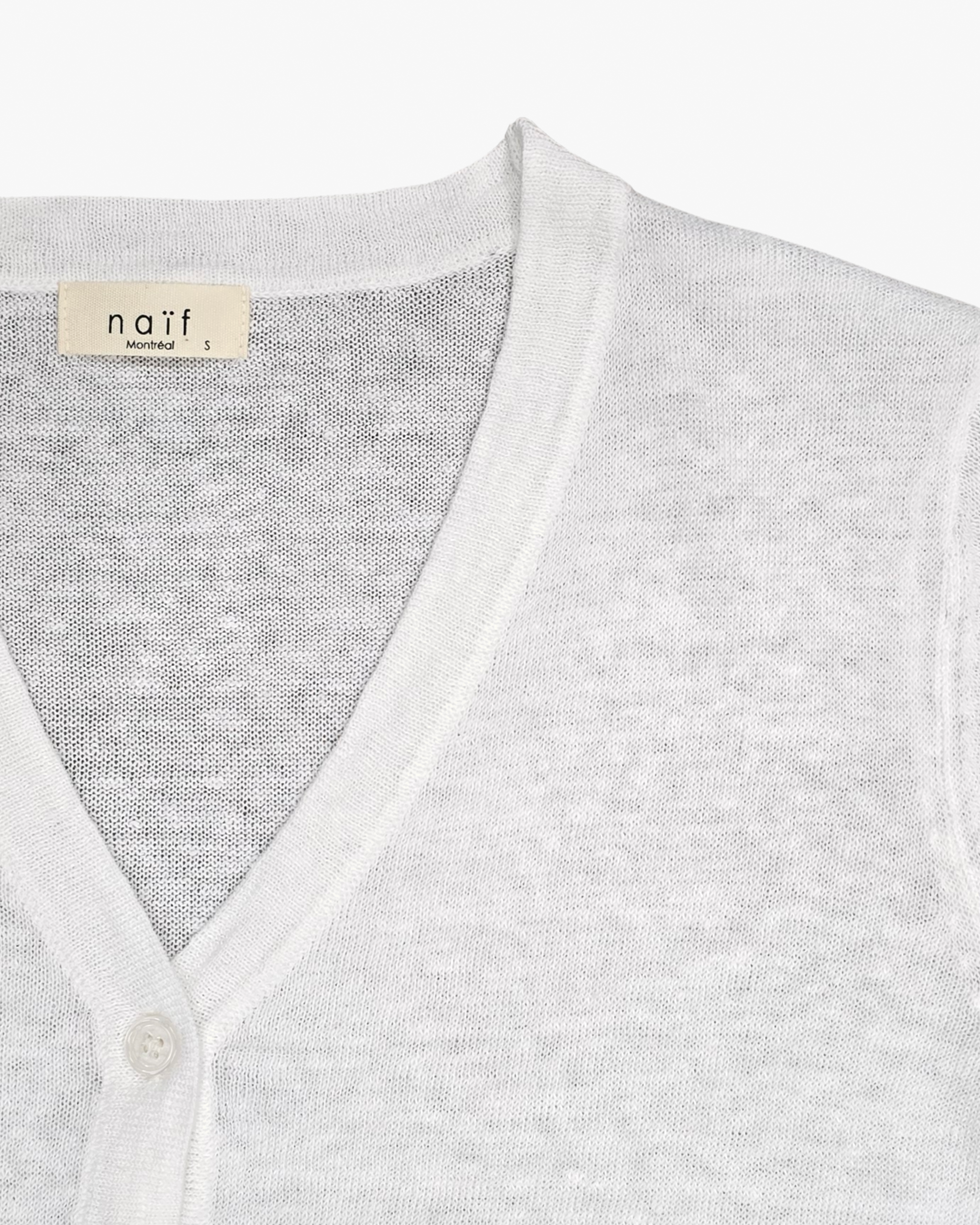 Cora Cardigan in White