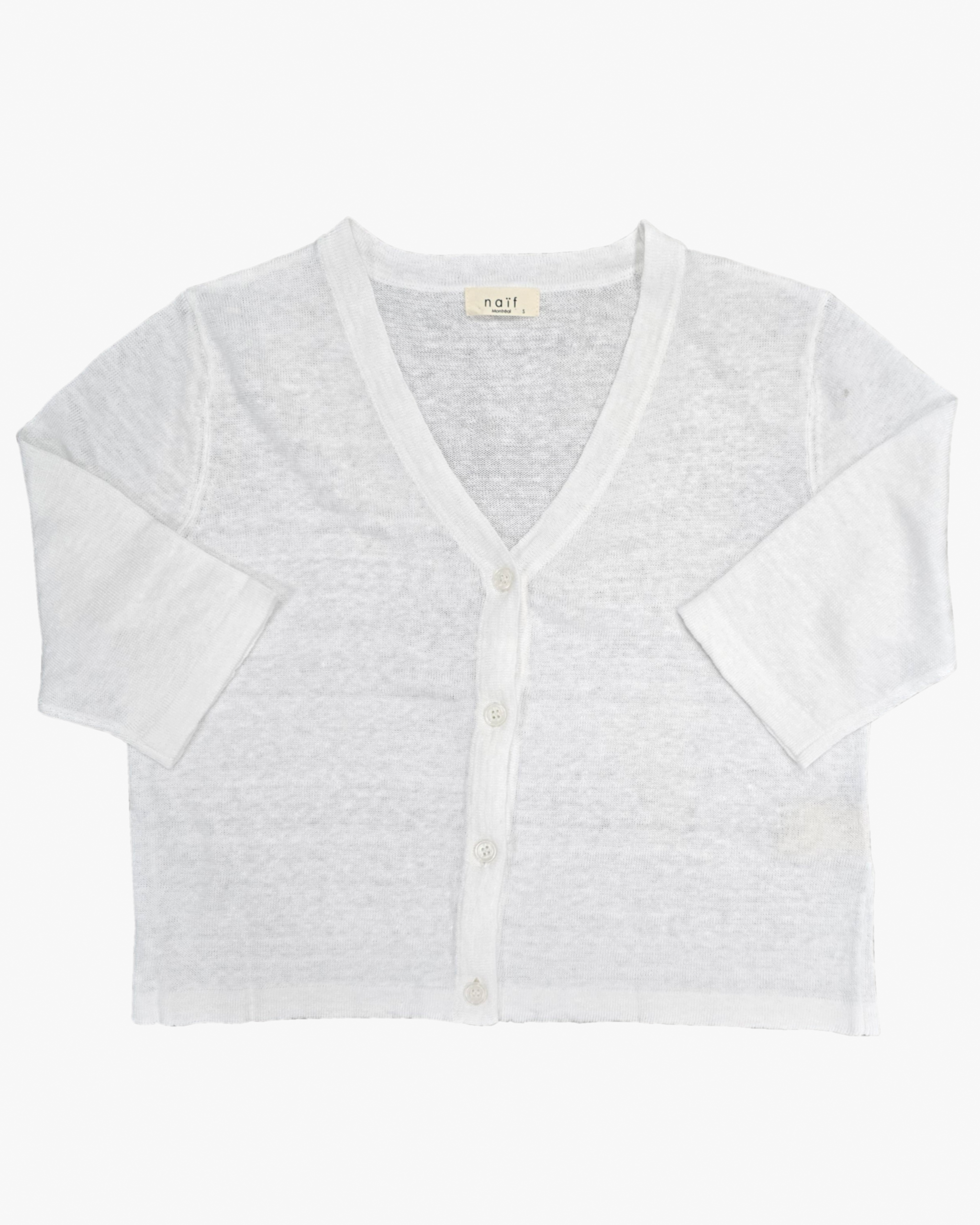 Cora Cardigan in White