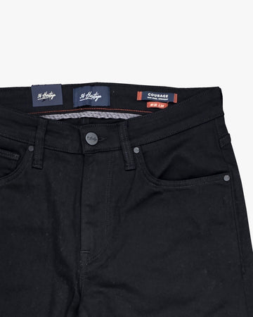 Courage Straight Leg Jean in Black Vintage Comfort