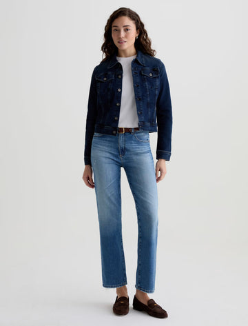 Brinley Mid Rise Straight Leg Jean in 16 Years Soaring