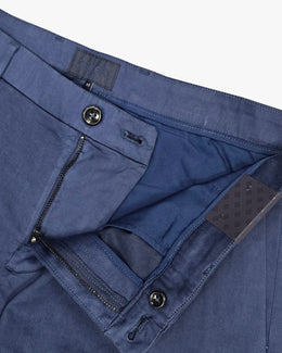 Oasis Bermuda Short in Indigo LuxeFlex Twill