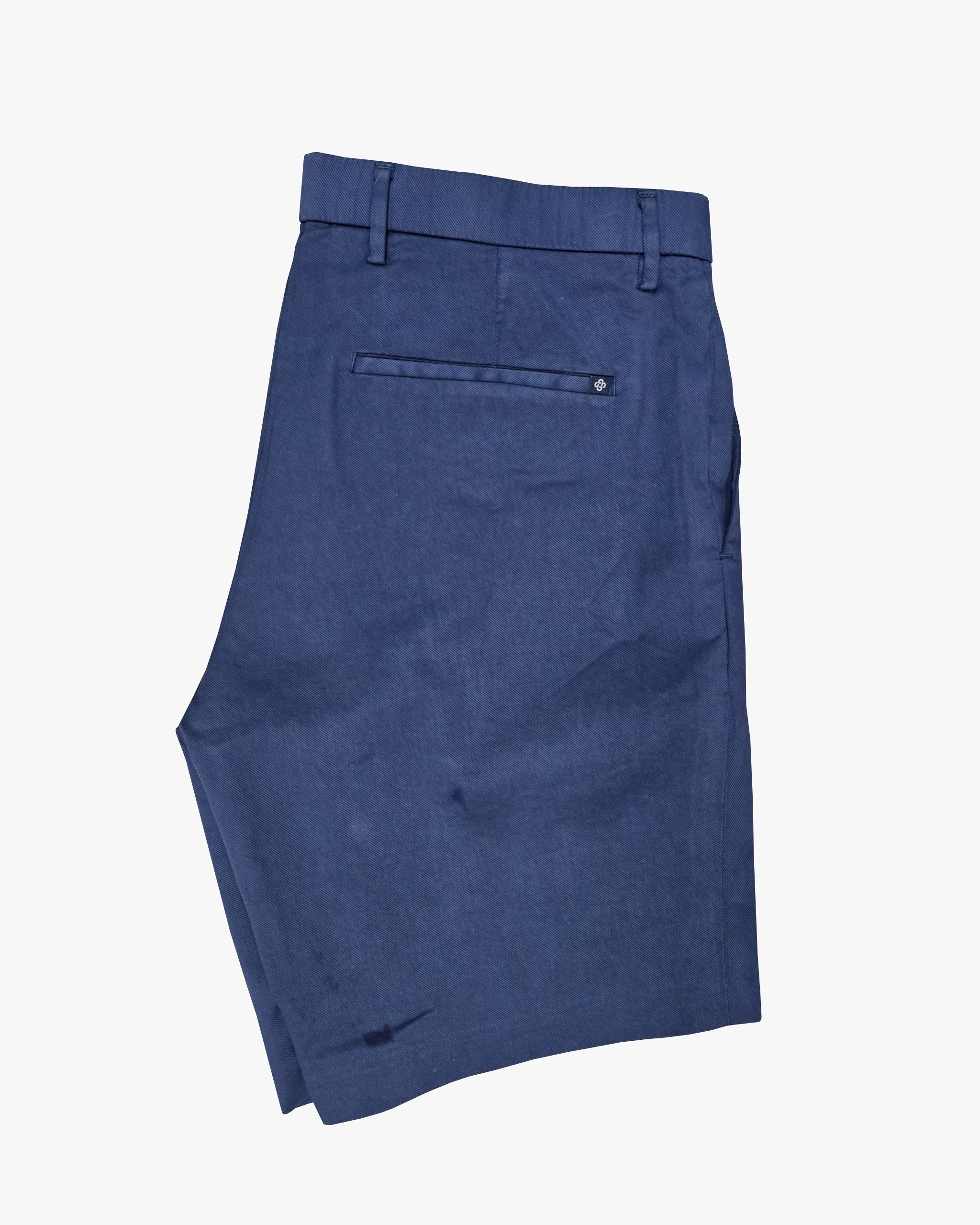 Oasis Bermuda Short in Indigo LuxeFlex Twill