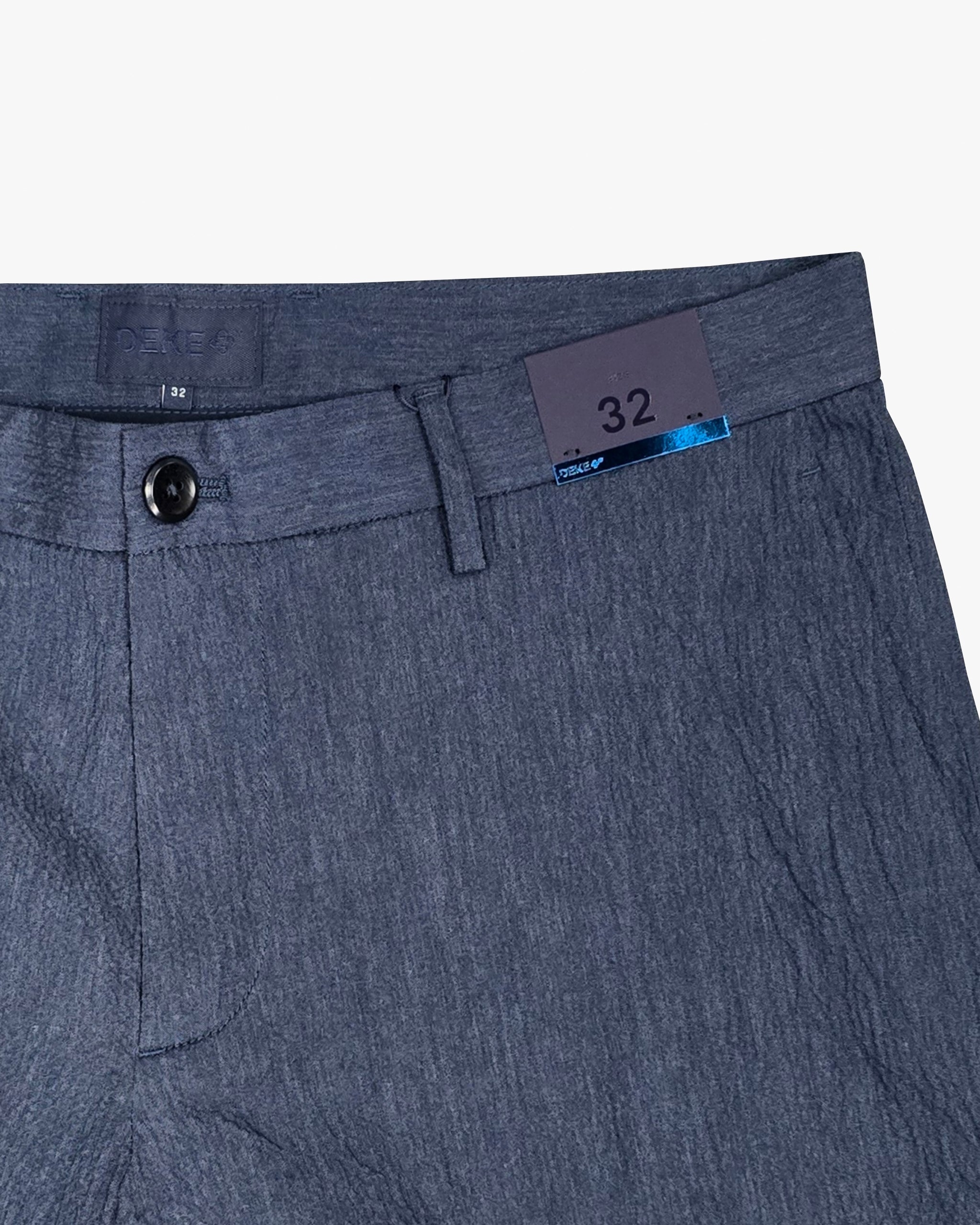 Oasis Bermuda Short in Indigo Supernatural Seersucker