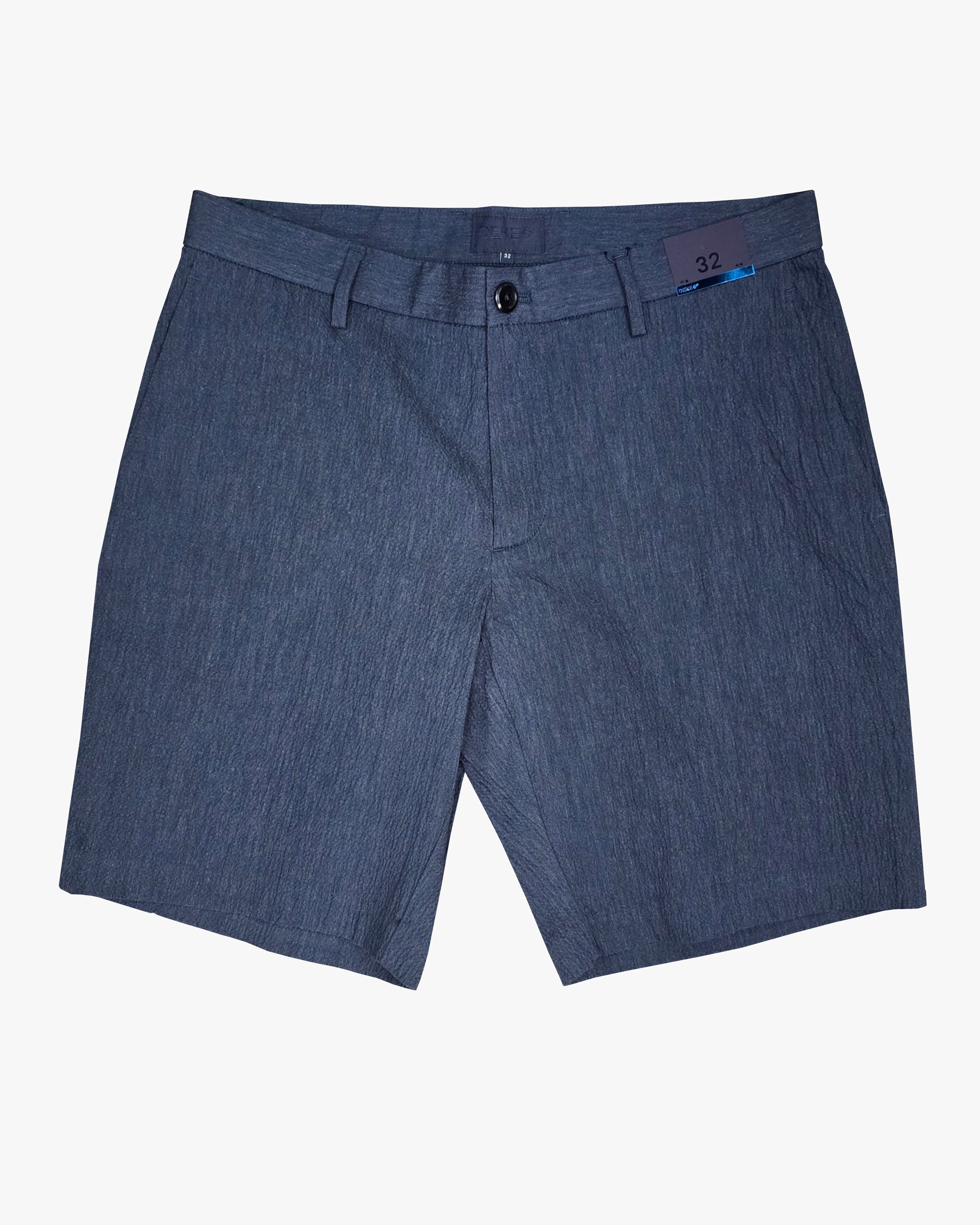 Oasis Bermuda Short in Indigo Supernatural Seersucker