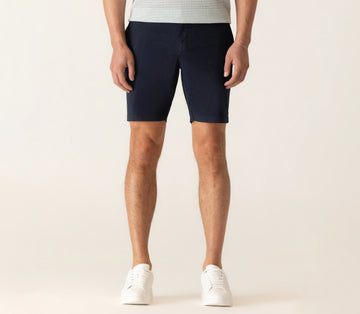 Oasis Bermuda Shorts in Midnight Luxeflex Twill