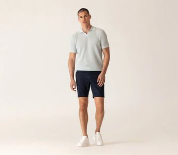 Oasis Bermuda Shorts in Midnight Luxeflex Twill