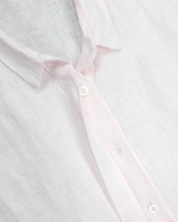 Dolores Top in Rosewater