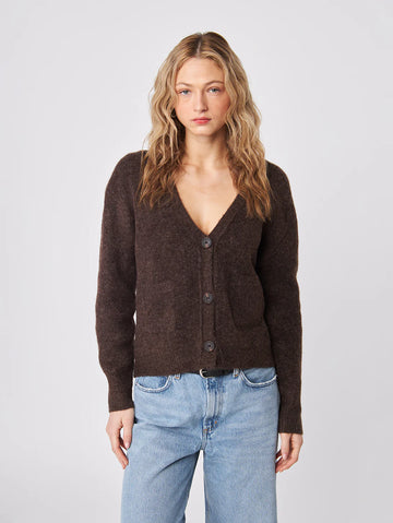 Braxton Cardigan in Chocolate