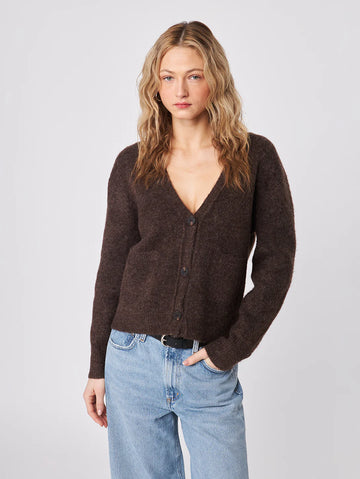 Braxton Cardigan in Chocolate