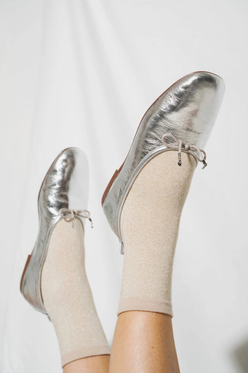 Glitter Sock in Gold