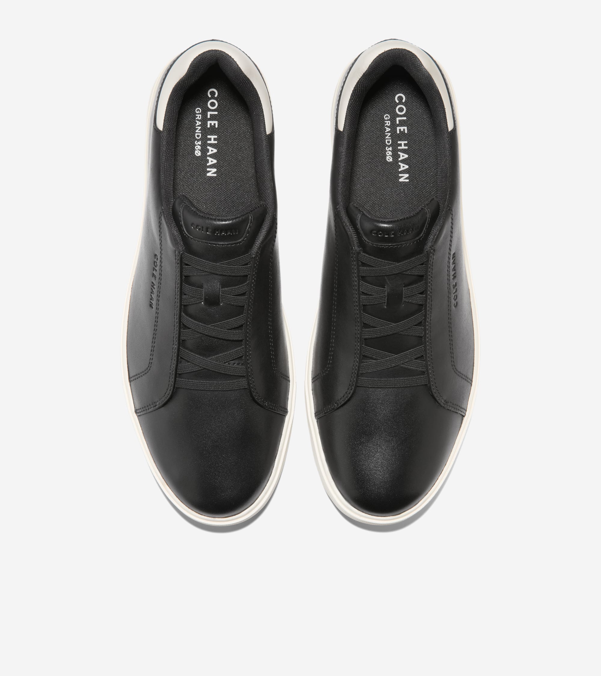 GrandPro Luxe Slip-On in Black Ivory
