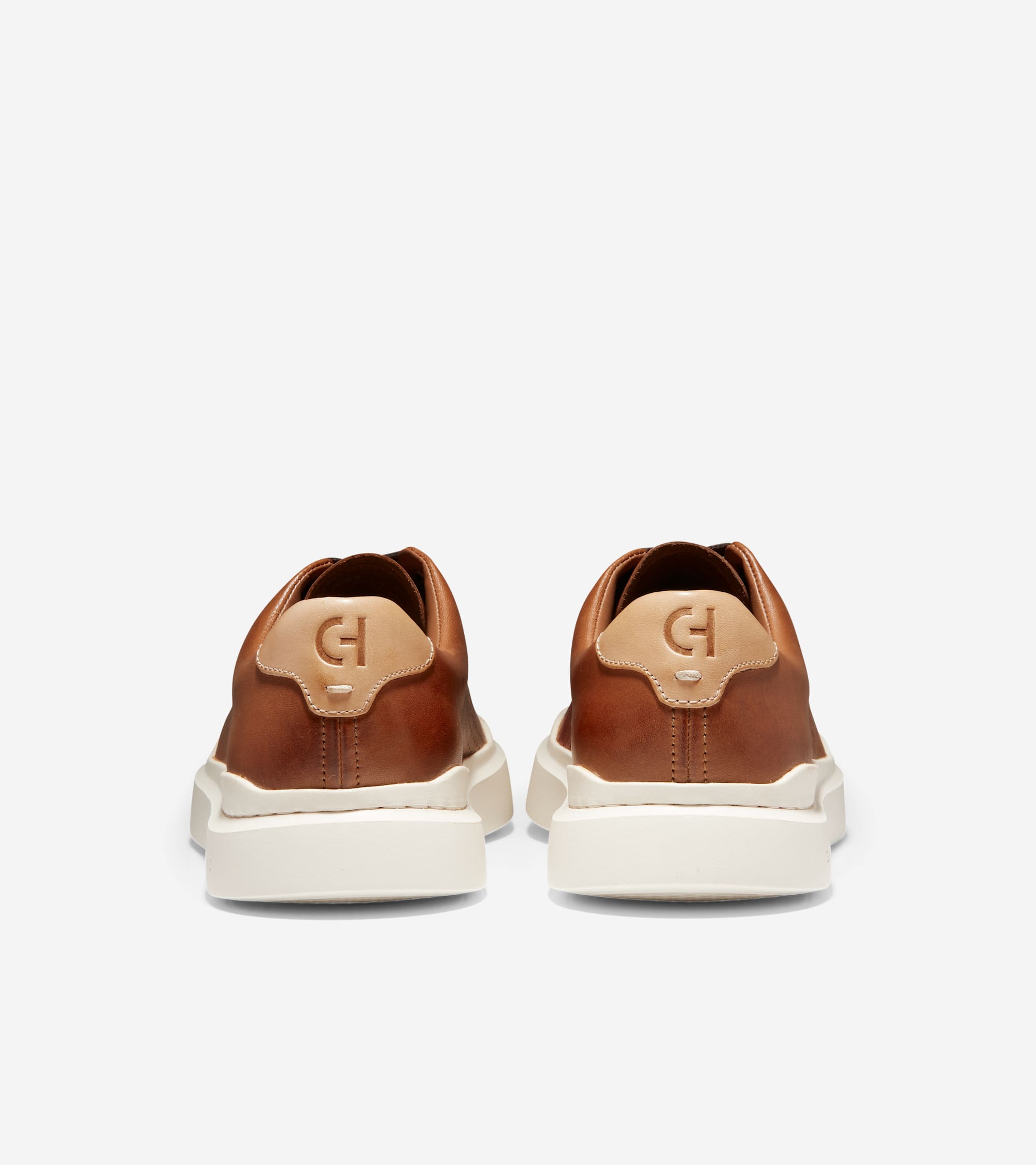 GrandPrø Rally Laser Cut Sneakers in British Tan