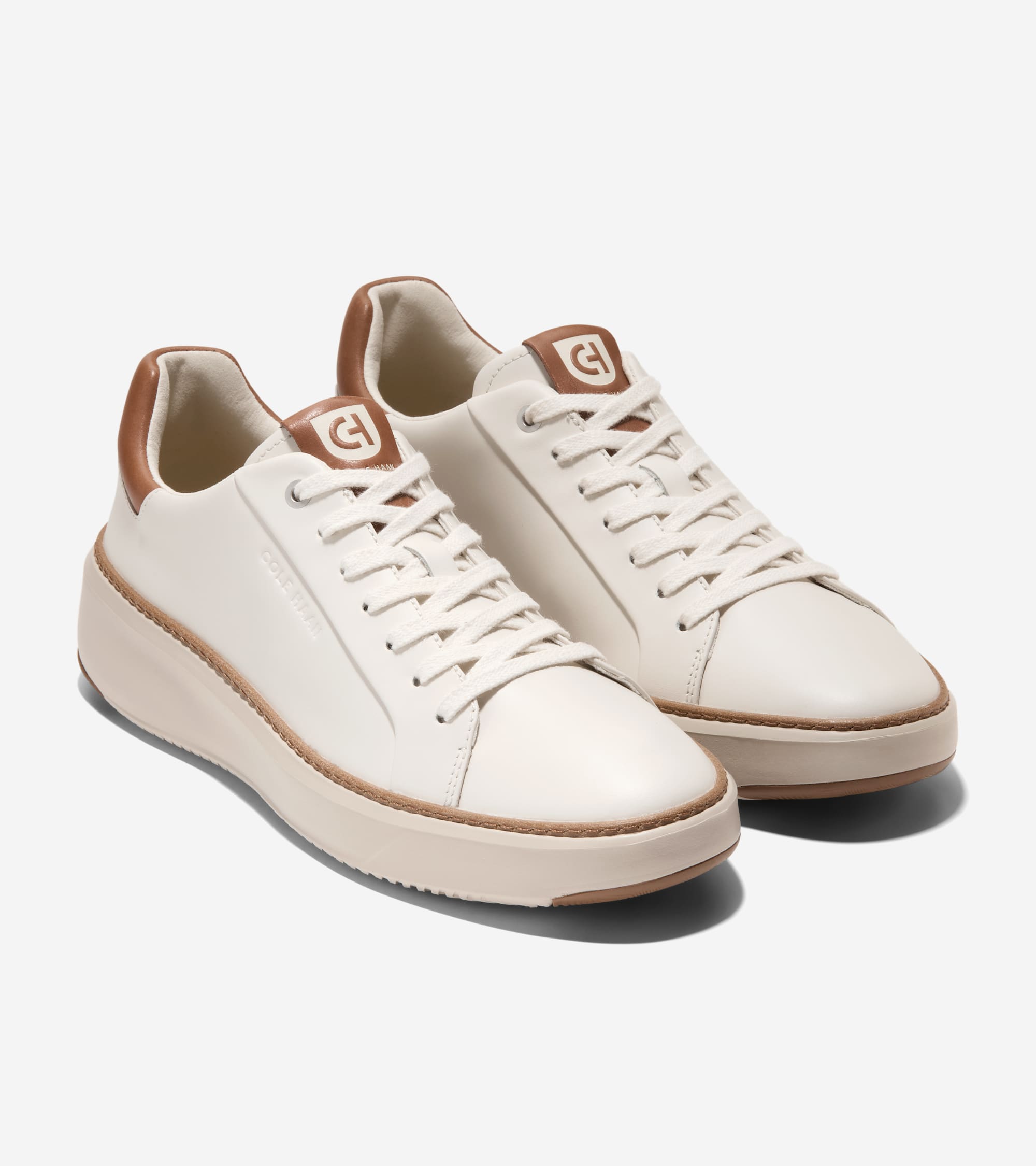 GrandPro TopSpin Sneakers in Caramel Ivory