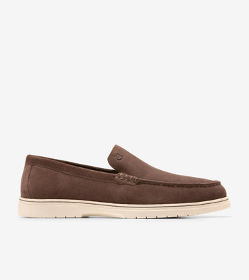 Greenwich Grand Venetian Loafer in Lava Suede