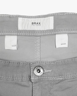 Brax Chuck Hi Flex Casual Pant in Silver