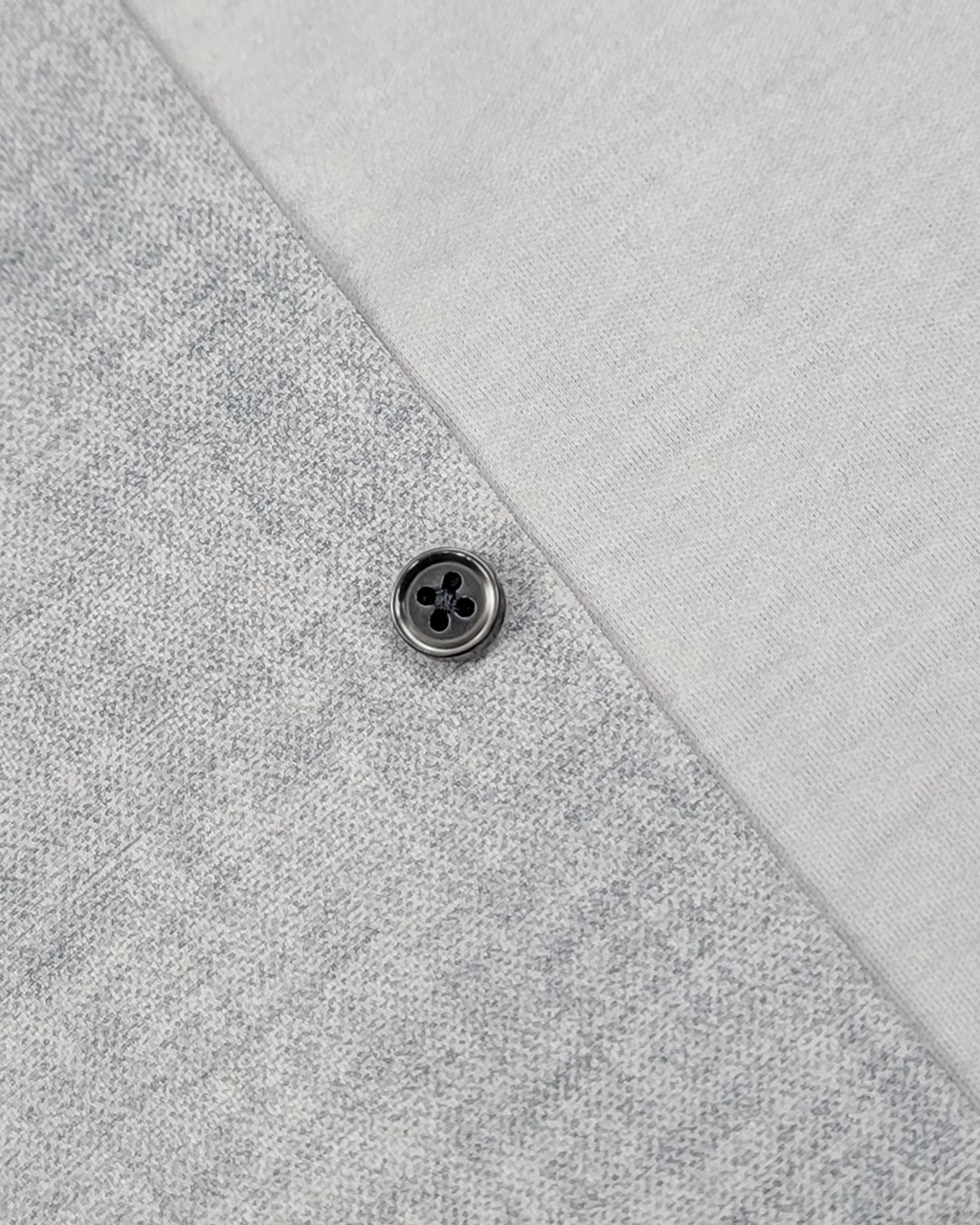 Desoto Luxury Line Long Sleeve Shirt in Light Grey