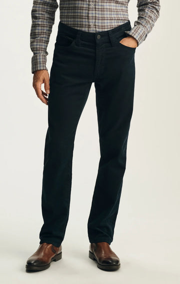 Courage Straight Leg Casual Pant in Midnight Diagonal Luxe