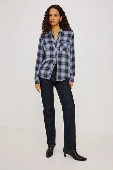 Hunter Shirt in Navy Sky