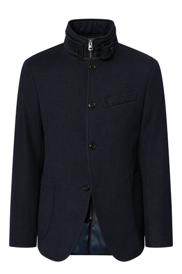 Hypetar Knit Jacket in Navy