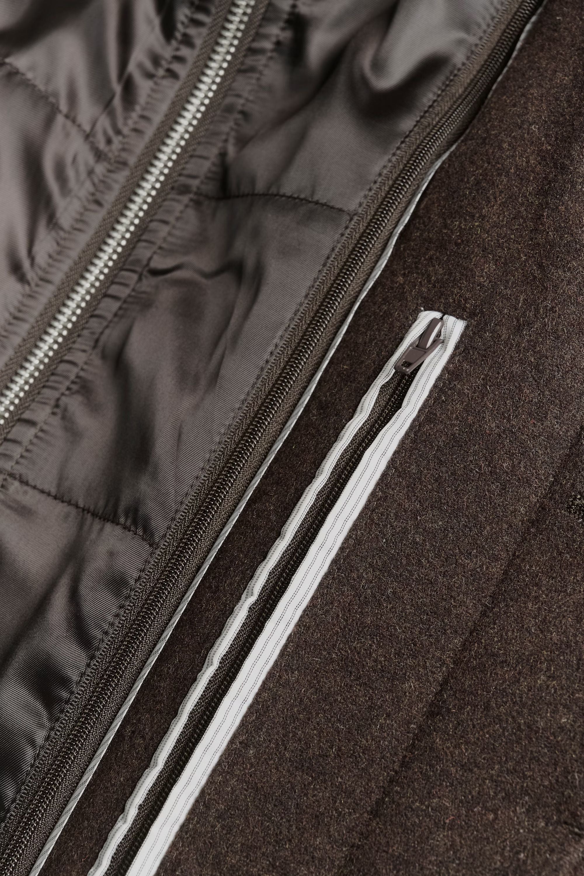 Harvey Wool Overcoat in Espresso