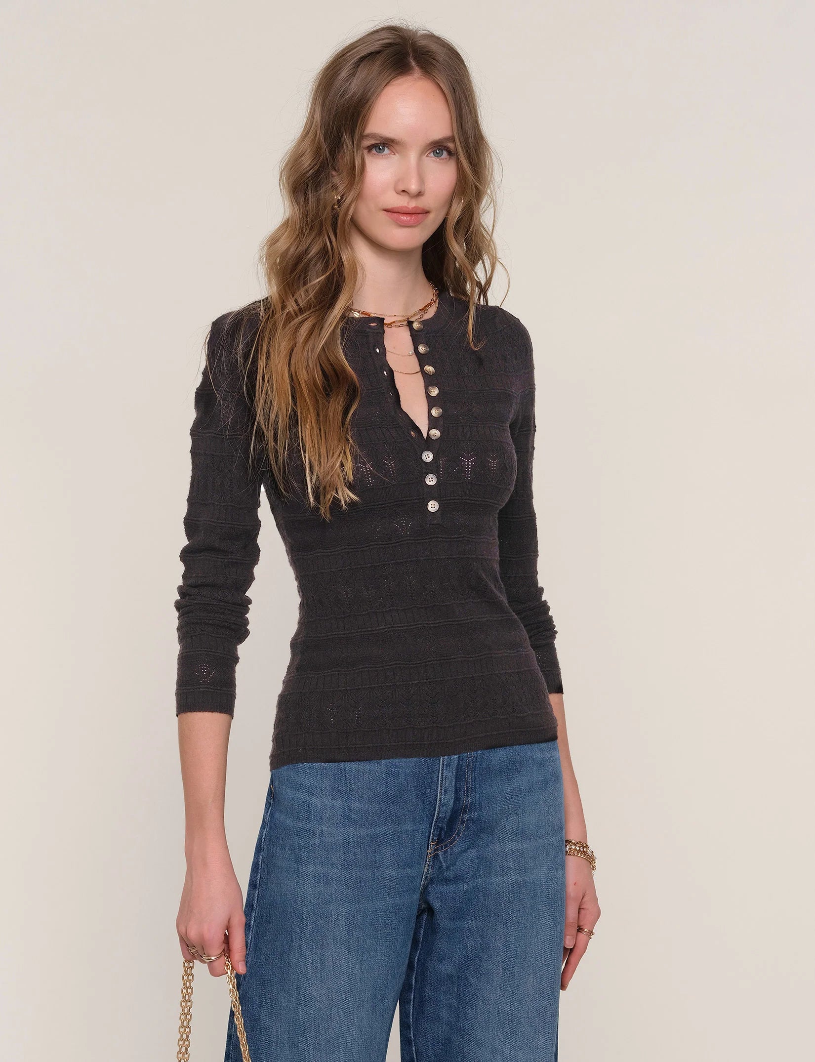 Daisy Top in Black