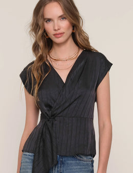 Olive Top in Black