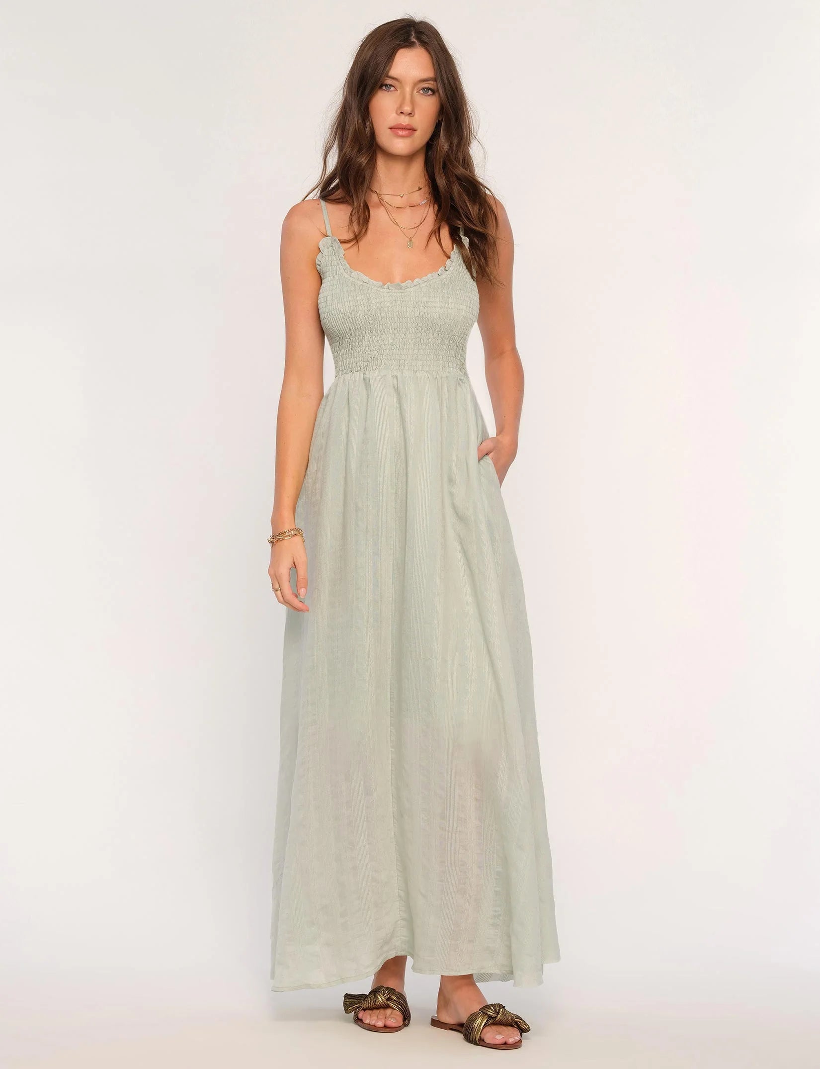 Anya Dress in Mermaid