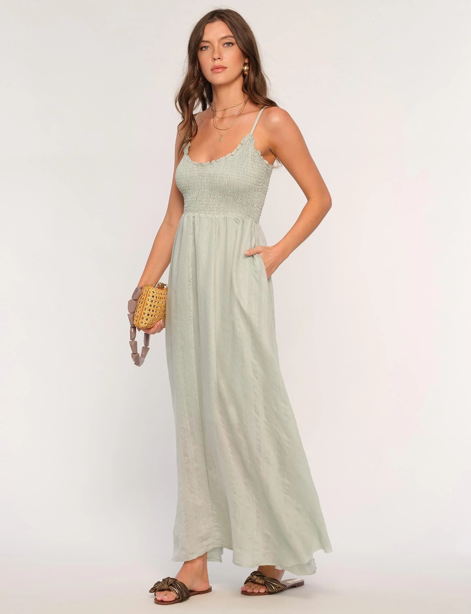 Anya Dress in Mermaid