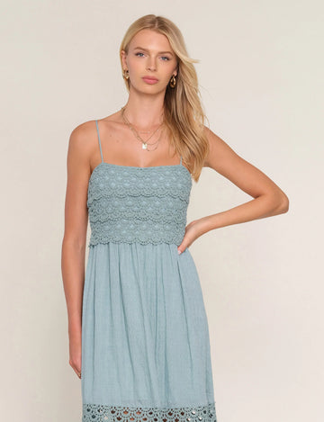 Marija Dress in Sage