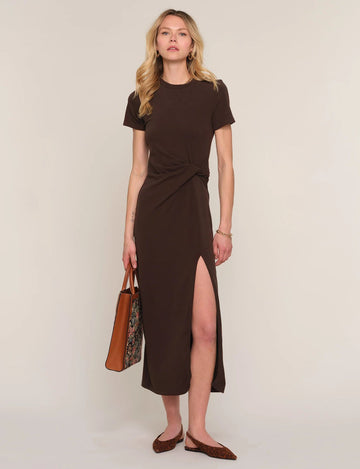 Meris Dress in Espresso