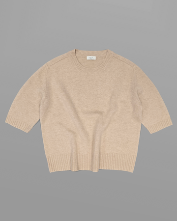 Holly Short Sleeve Pullover in Sahara