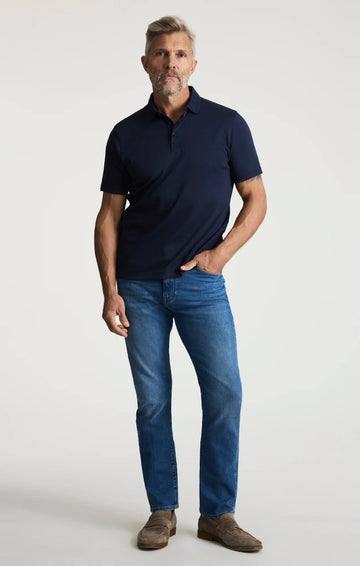 Courage Fit Jean in Mid Brushed Aerodenim
