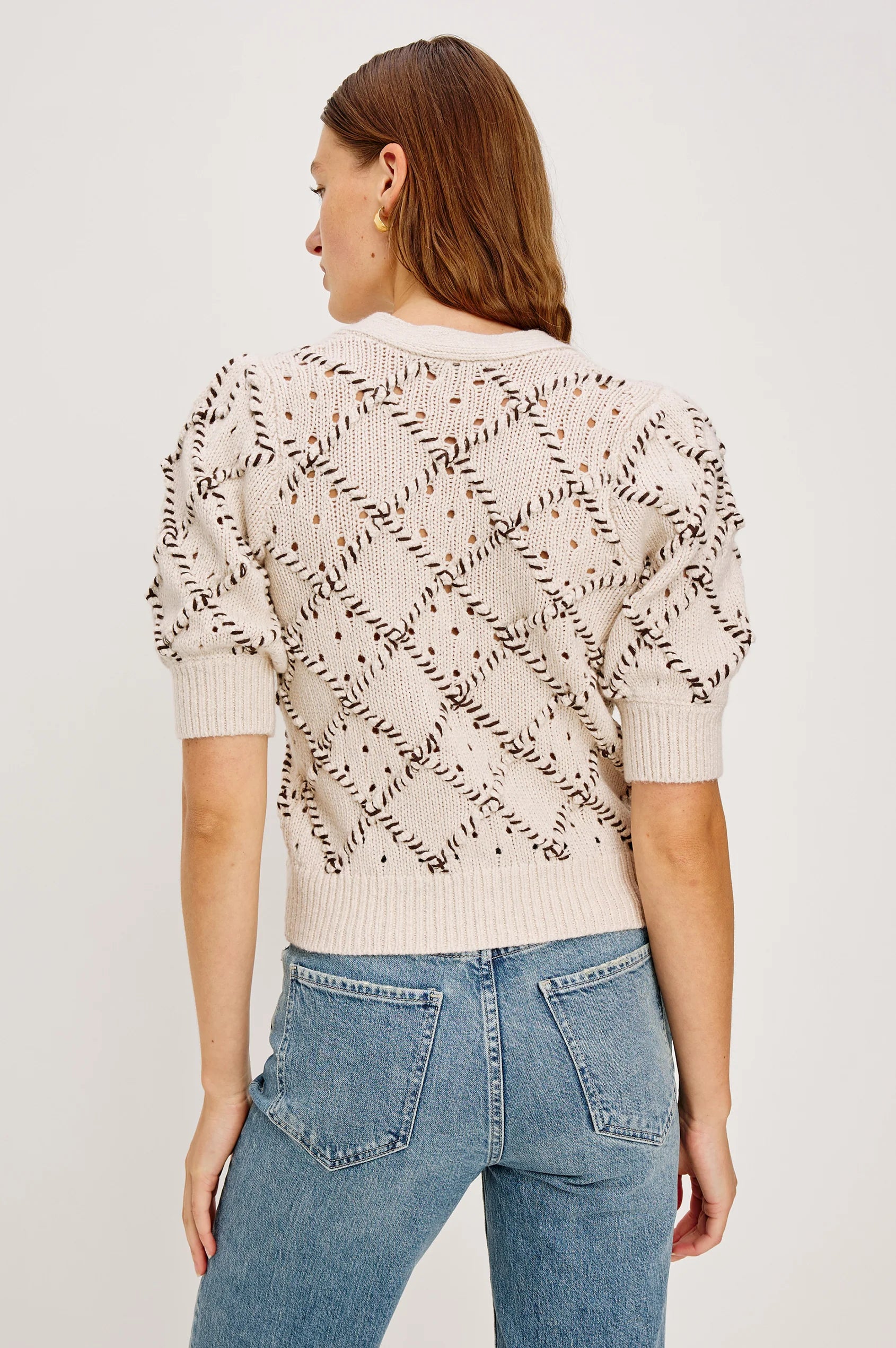 Isla Cardigan in Oat