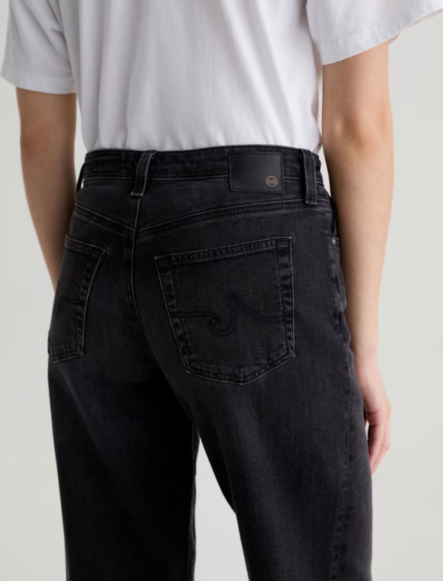 Kora High Waist Wide Leg Jean in Nebula