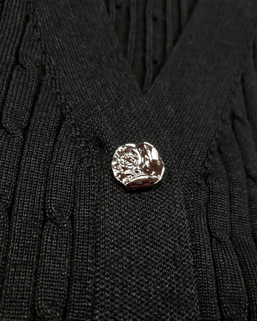 Maura Cardigan in Caviar
