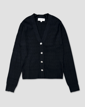 Maura Cardigan in Caviar