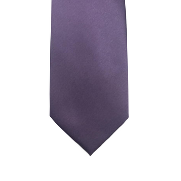 Satin Solid Tie in Mauve