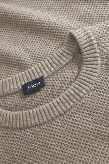 Nadion Textured Pullover In Chai