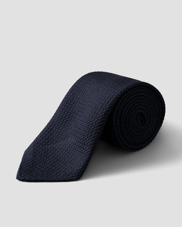 Grenadine Tie in Dark Blue