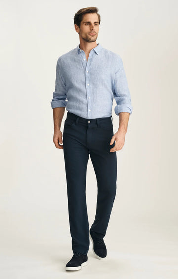 Courage Fit Casual Pant in Deep Ocean Cross Twill