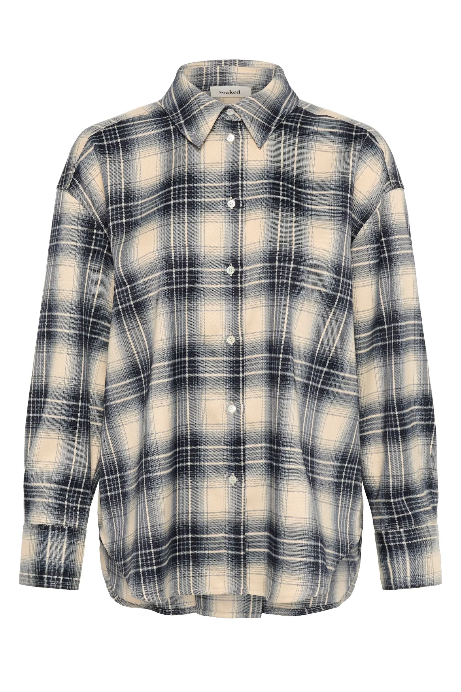 Pamala Shirt in Navy Checks