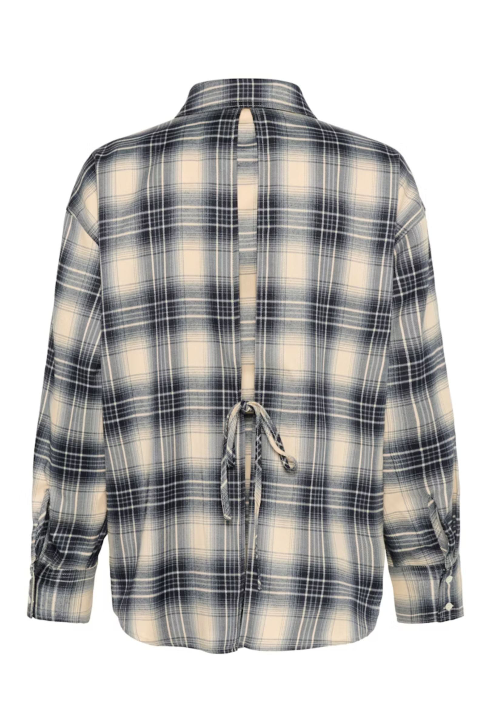 Pamala Shirt in Navy Checks