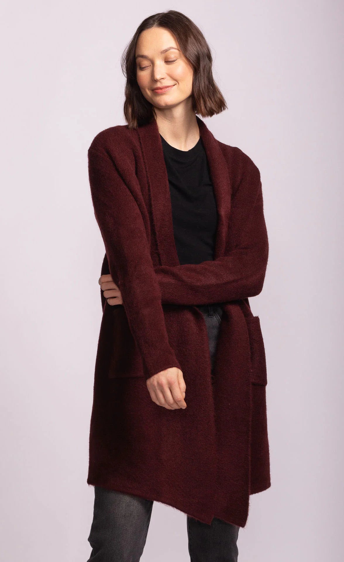 Stockport Jacket in Aubergine