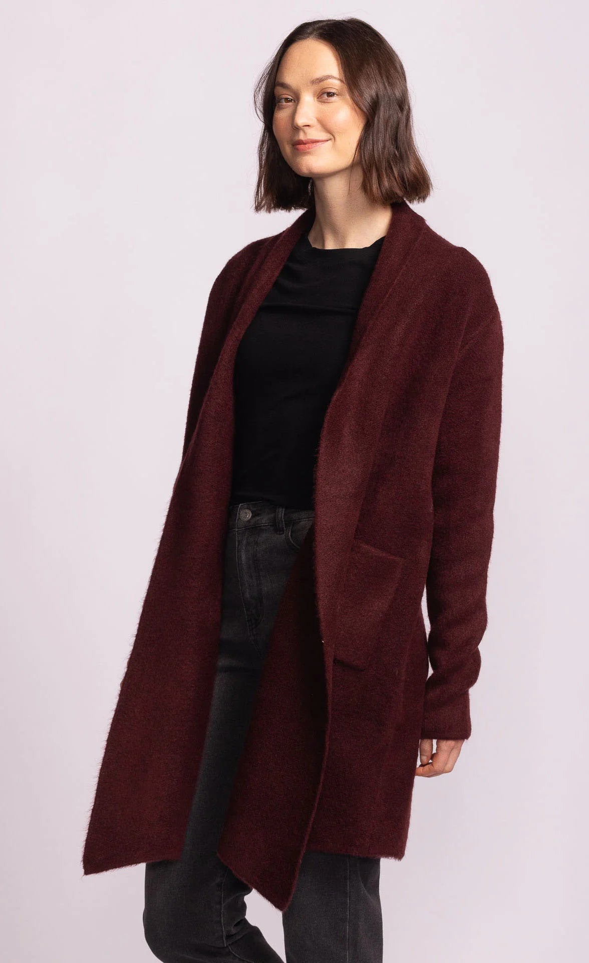 Stockport Jacket in Aubergine