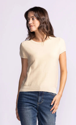 Janine Top in Taupe